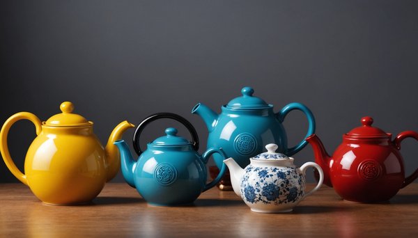 Les théières design qui allient style et praticité